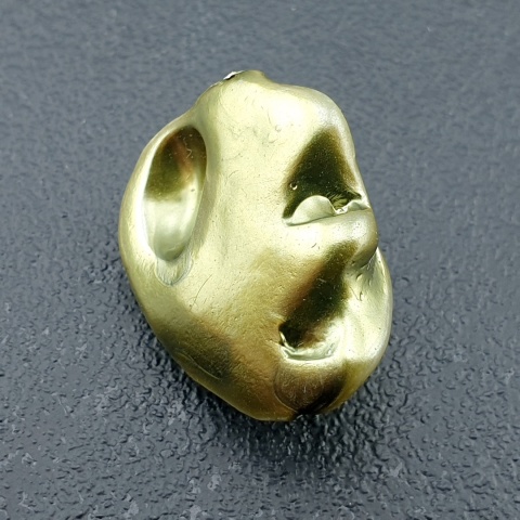 Seashell Nugget with Hole 22x18 mm no 107