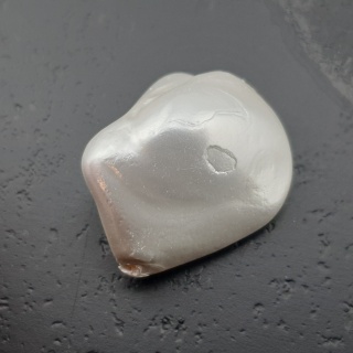 Seashell bryłka z dziurką 22x18 mm nr 91