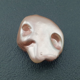 Seashell bryłka z dziurką 22x19 mm nr 144