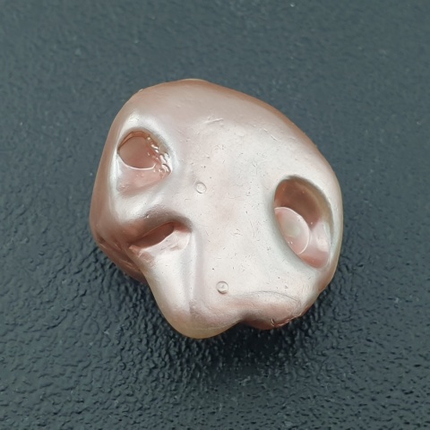 Seashell Nugget with Hole 22x19 mm no 144