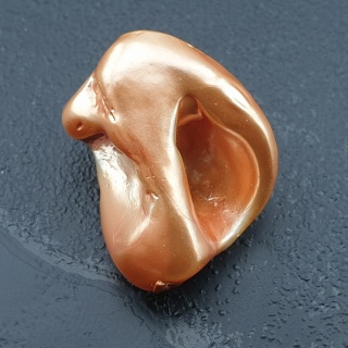 Seashell bryłka z dziurką 22x19 mm nr 170