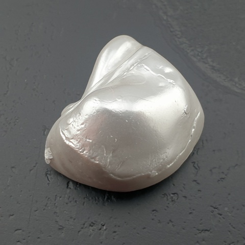 Seashell Nugget with Hole 22x19 mm no 72