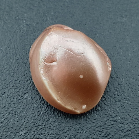 Seashell bryłka z dziurką 22x20 mm nr 145