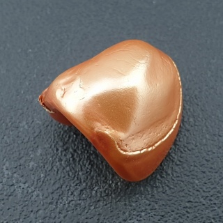 Seashell bryłka z dziurką 22x20 mm nr 161