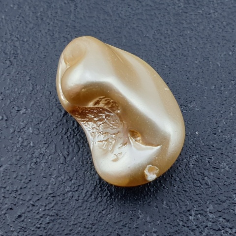 Seashell bryłka z dziurką 23x15 mm nr 187