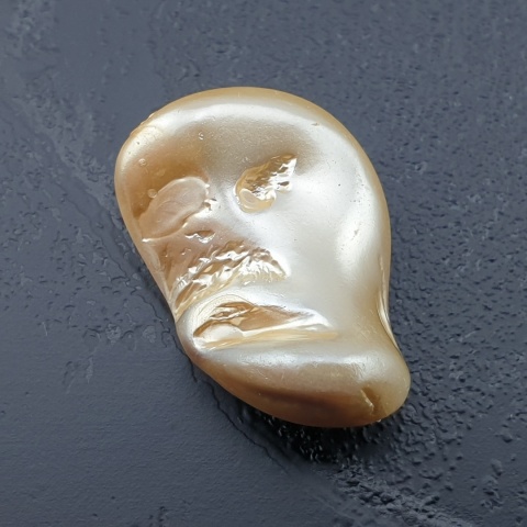 Seashell Nugget with Hole 23x15 mm no 192