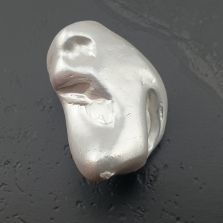 Seashell bryłka z dziurką 23x16 mm nr 67