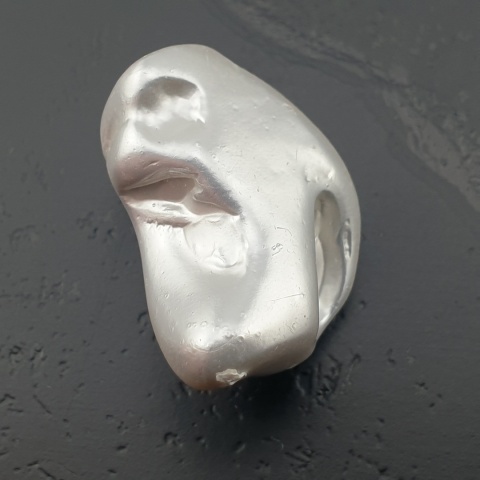 Seashell bryłka z dziurką 23x16 mm nr 67