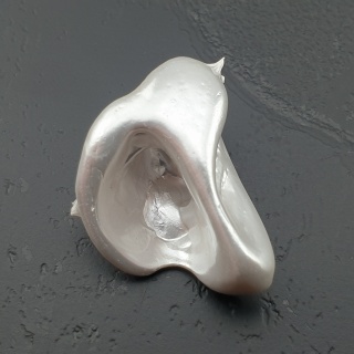 Seashell bryłka z dziurką 23x16 mm nr 73