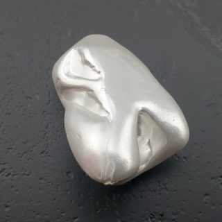 Seashell bryłka z dziurką 23x18 mm nr 33