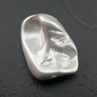 Seashell bryłka z dziurką 23x18 mm nr 88