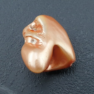 Seashell bryłka z dziurką 23x19 mm nr 163