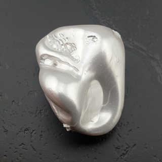 Seashell bryłka z dziurką 23x19 mm nr 76