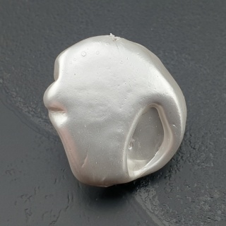 Seashell bryłka z dziurką 23x21 mm nr 9