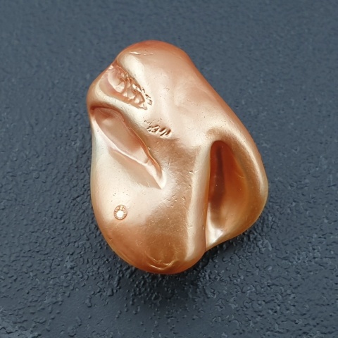 Seashell bryłka z dziurką 24x18 mm nr 173