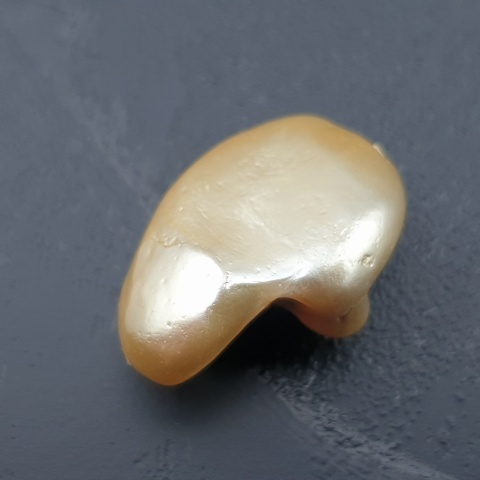 Seashell bryłka z dziurką 24x18 mm nr 190