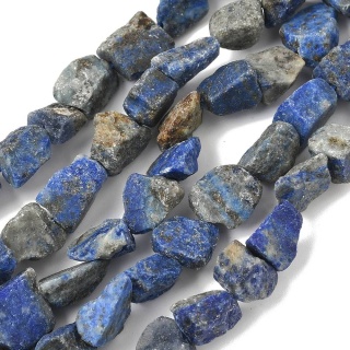 Lapis lazuli bryłka 6-15 mm sznur