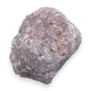 Kwarc truskawkowy bryłka z dziurką 30x24 mm nr 9