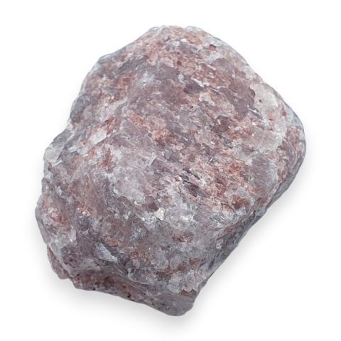 Kwarc truskawkowy bryłka z dziurką 30x24 mm nr 9