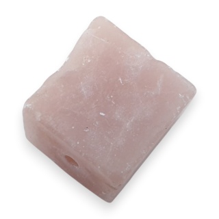 Opal różowy bryłka z dziurką 13x13 mm nr 14