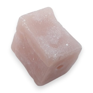 Opal różowy bryłka z dziurką 13x13 mm nr 14