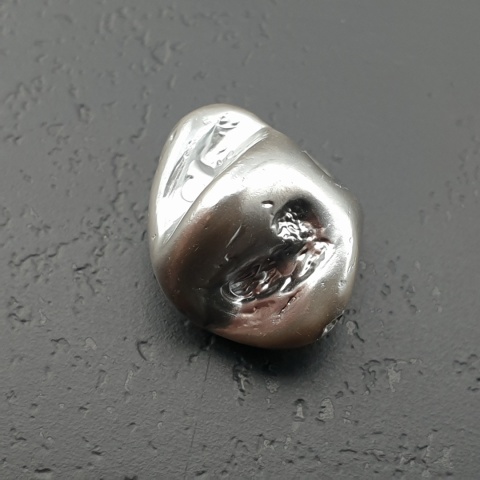 Seashell bryłka z dziurką 14x11 mm nr 312