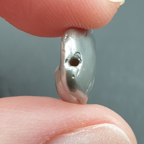 Seashell bryłka z dziurką 15x11 mm nr 297