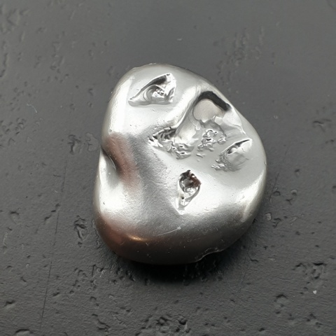 Seashell bryłka z dziurką 15x13 mm nr 292