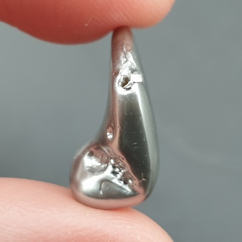 Seashell Nugget with Hole 16x14 mm no 294