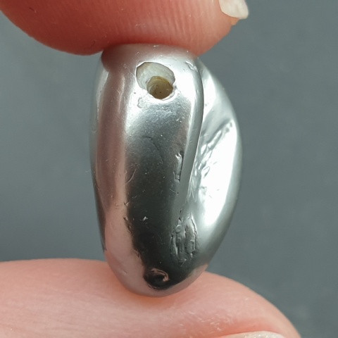 Seashell bryłka z dziurką 16x15 mm nr 296