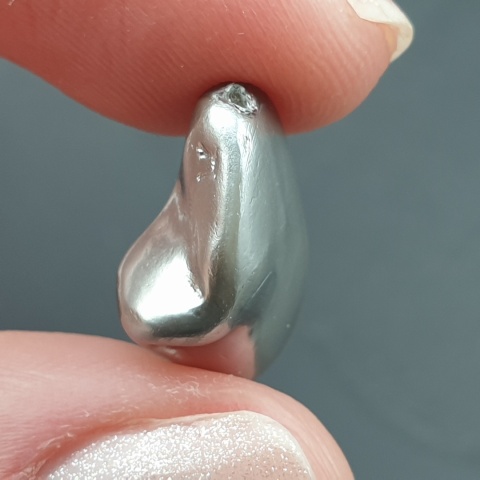 Seashell bryłka z dziurką 17x10 mm nr 309