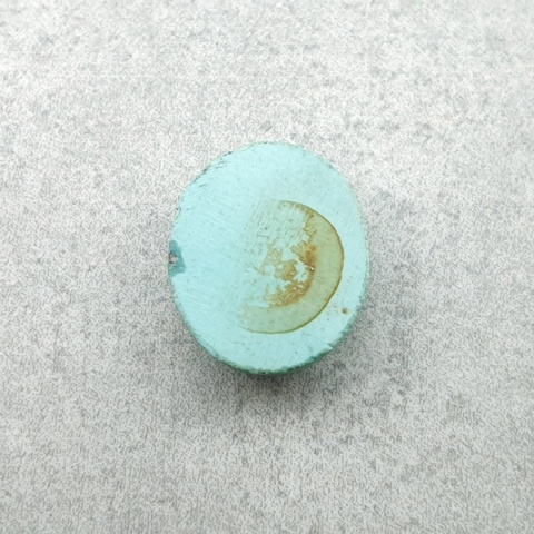 Turkus tybetański kaboszon 10x8 mm nr 309