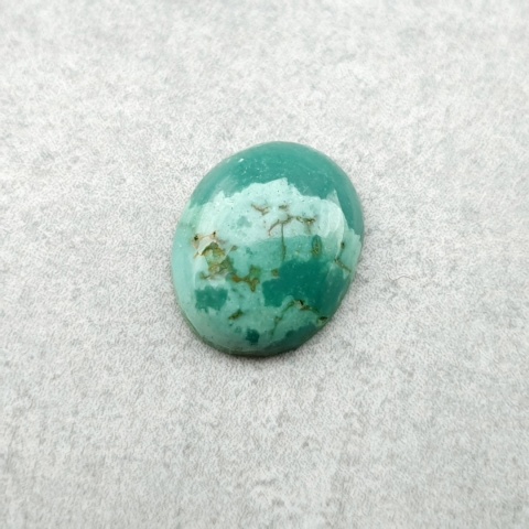Turkus tybetański kaboszon 10x8 mm nr 312