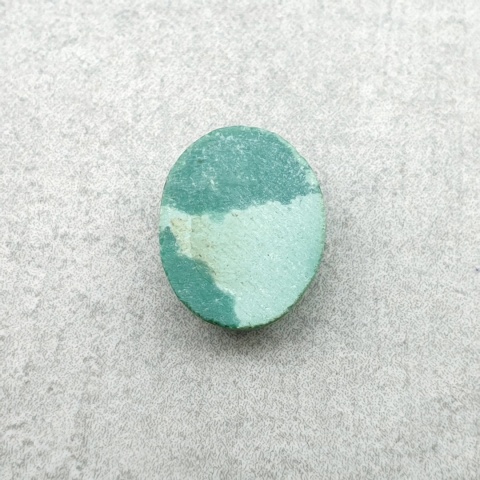 Turkus tybetański kaboszon 10x8 mm nr 312