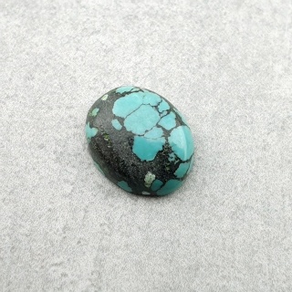 Tibetan turquoise cabochon 10x8 mm no 314