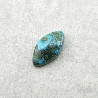 Tibetan turquoise cabochon 11x6 mm no 336