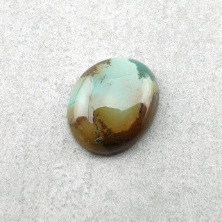 Tibetan turquoise cabochon 11x9 mm no 319