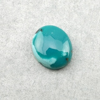 Tibetan turquoise cabochon 12x10 mm no 347