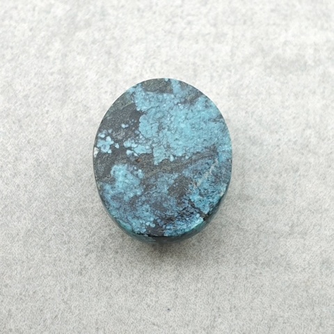 Tibetan turquoise cabochon 12x10 mm no 348