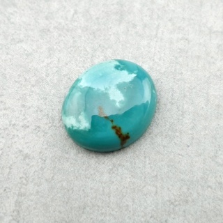 Tibetan turquoise cabochon 12x10 mm no 349