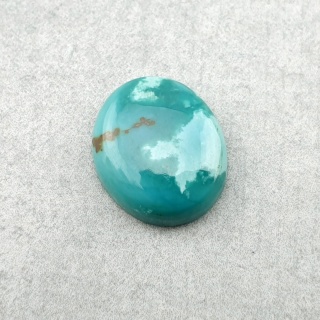 Tibetan turquoise cabochon 12x10 mm no 349