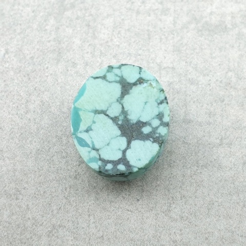 Tibetan turquoise cabochon 12x10 mm no 351
