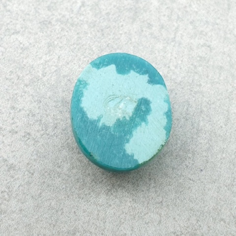 Tibetan turquoise cabochon 12x10 mm no 352