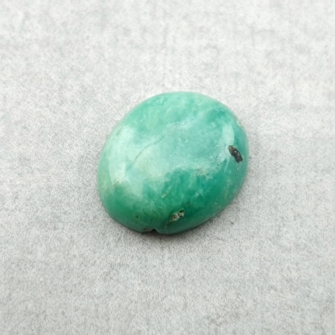 Turkus tybetański kaboszon 12x10 mm nr 360
