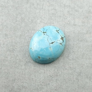 Tibetan turquoise cabochon 12x10 mm no 361
