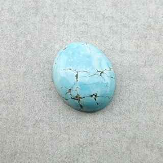 Tibetan turquoise cabochon 12x10 mm no 361