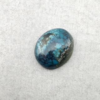 Tibetan turquoise cabochon 12x10 mm no 362