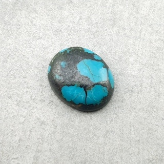 Tibetan turquoise cabochon 12x10 mm no 366