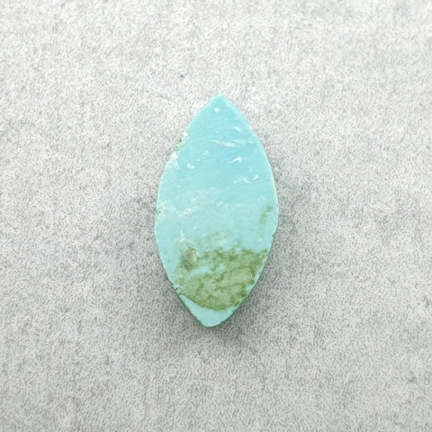 Turkus tybetański kaboszon 12x6 mm nr 327