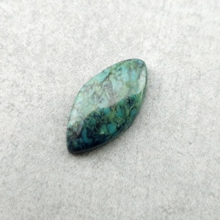 Tibetan turquoise cabochon 12x6 mm no 329
